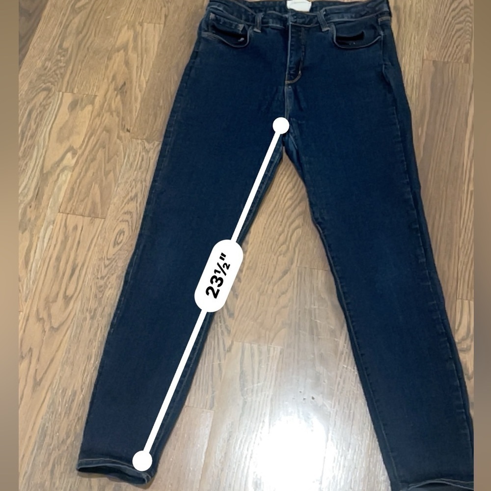 L’AGENCE Margot High Rise Skinny Jeans Size 31 quiet luxury y2k F - Picture 5 of 7
